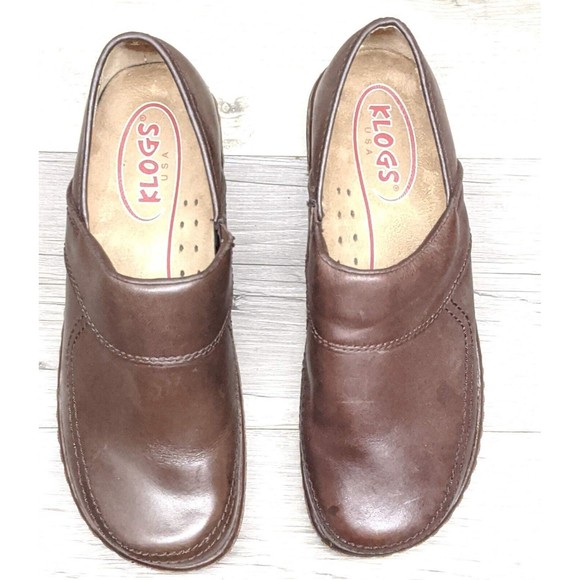 Klogs USA Collection Sonora - Women Clogs Brown Smooth - 7.5 Wide - Picture 3 of 9